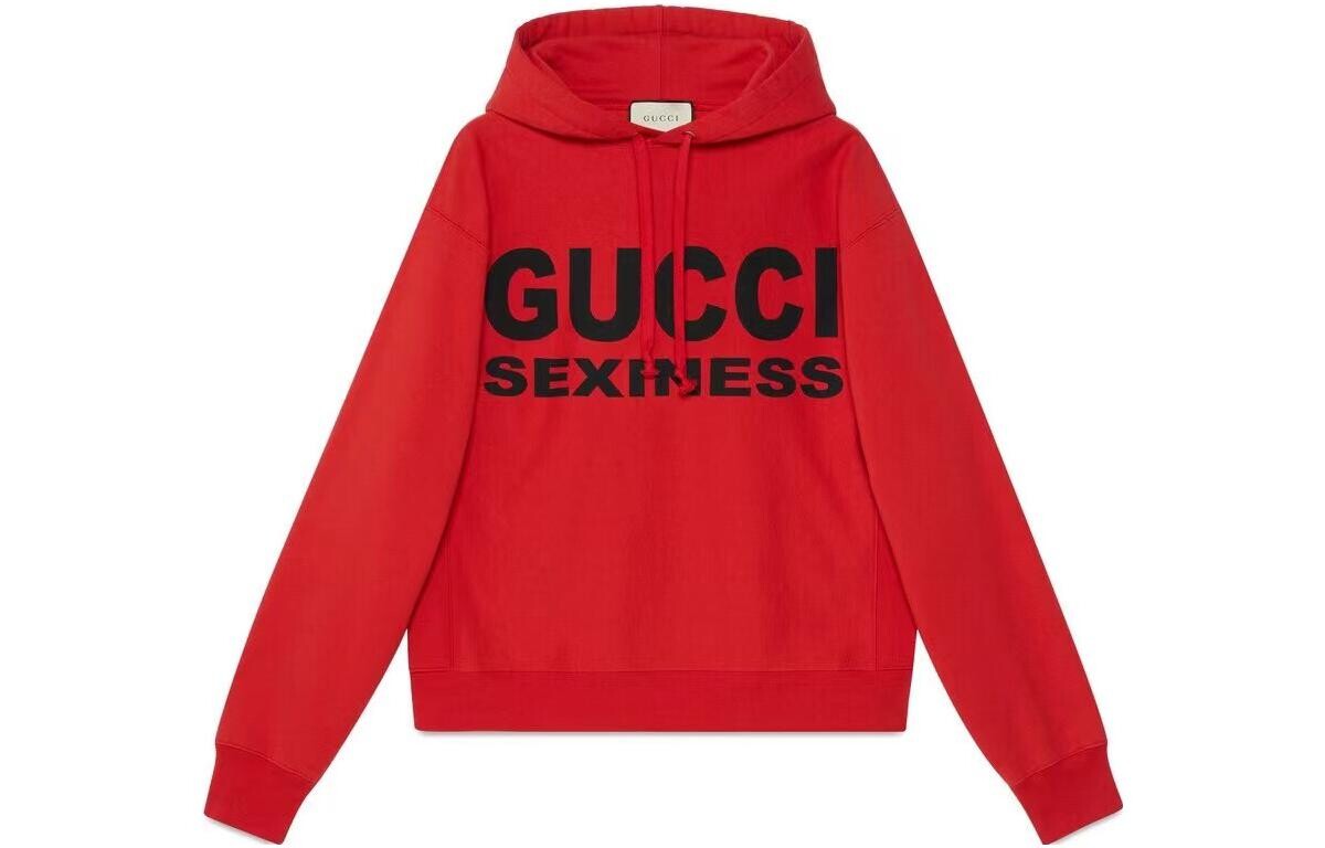 

Толстовка мужская красная Gucci, красный