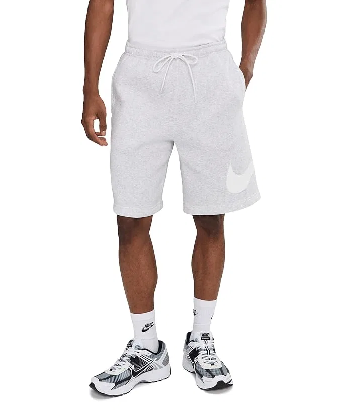 Шорты Nike Club Fleece, Birch Heather/White/White