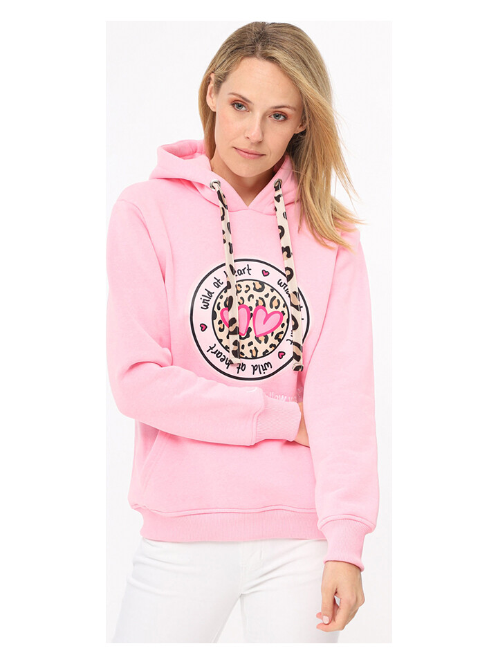 

Толстовка Zwillingsherz Hoodie Kelly, розовый