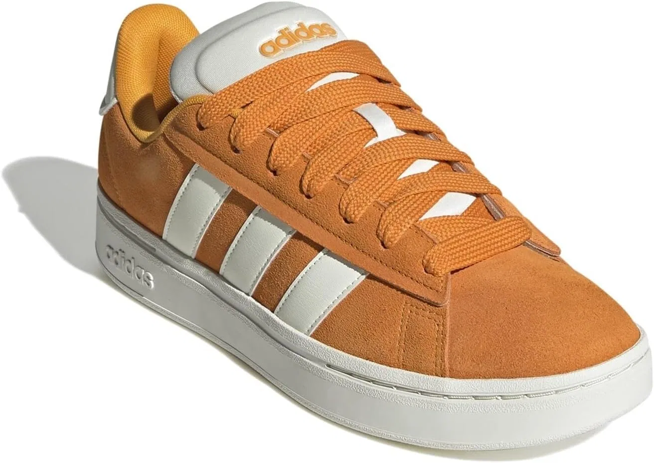 Кроссовки мужские Adidas Cloudfoam, цвет Crew Orange/Off White/Off White — фото 4