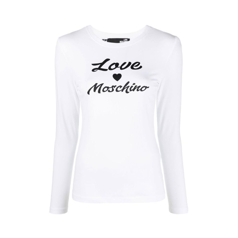 

Футболка Chic Logo Cotton от Love Moschino LOVE MOSCHINO, белый