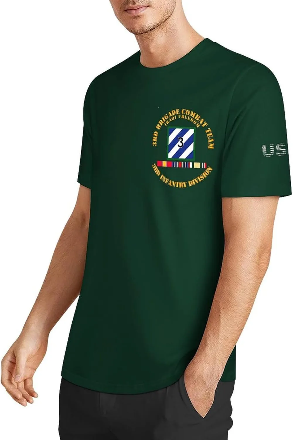 

Футболка 3rd BCT 3rd Id Ribbons Graphic, хлопок, короткий рукав Eafxzmlrq