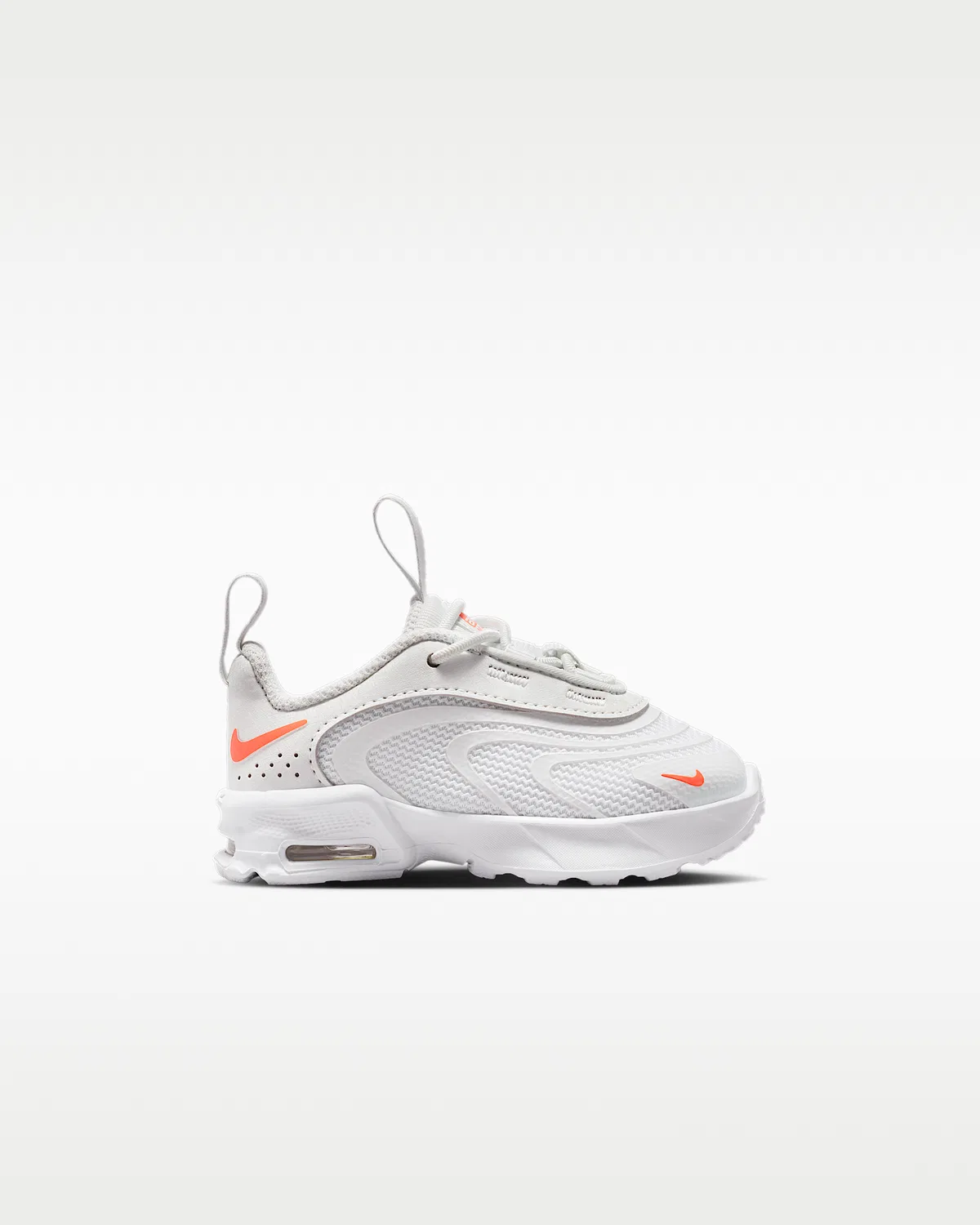 Кроссовки Nike Air Max Fire для малышей, White/Off White/Hot Lava — фото 3