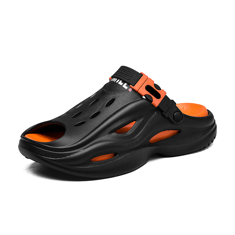 

Пляжные сандалии мужские KUPE, Black Orange
