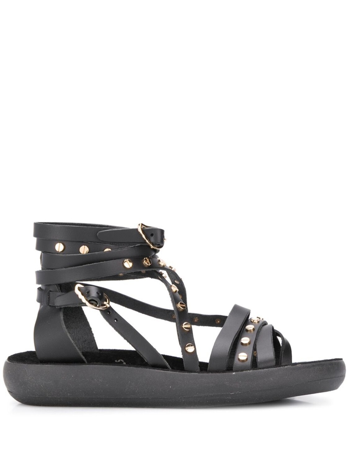 

Ancient Greek Sandals сандалии Satira с люверсами, черный