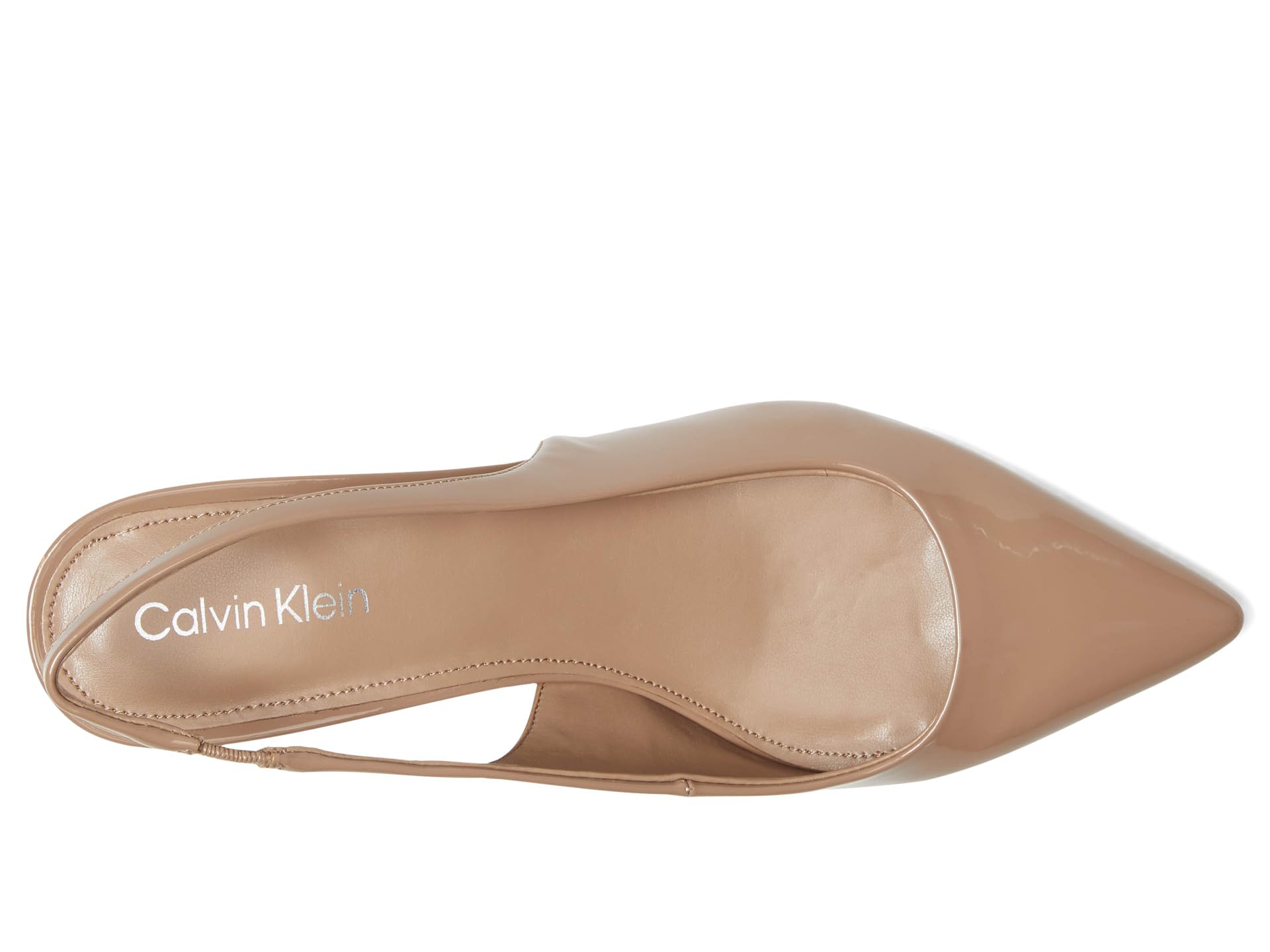 Туфли Calvin Klein Dainty, Light Natural Patent 1 — фото 2
