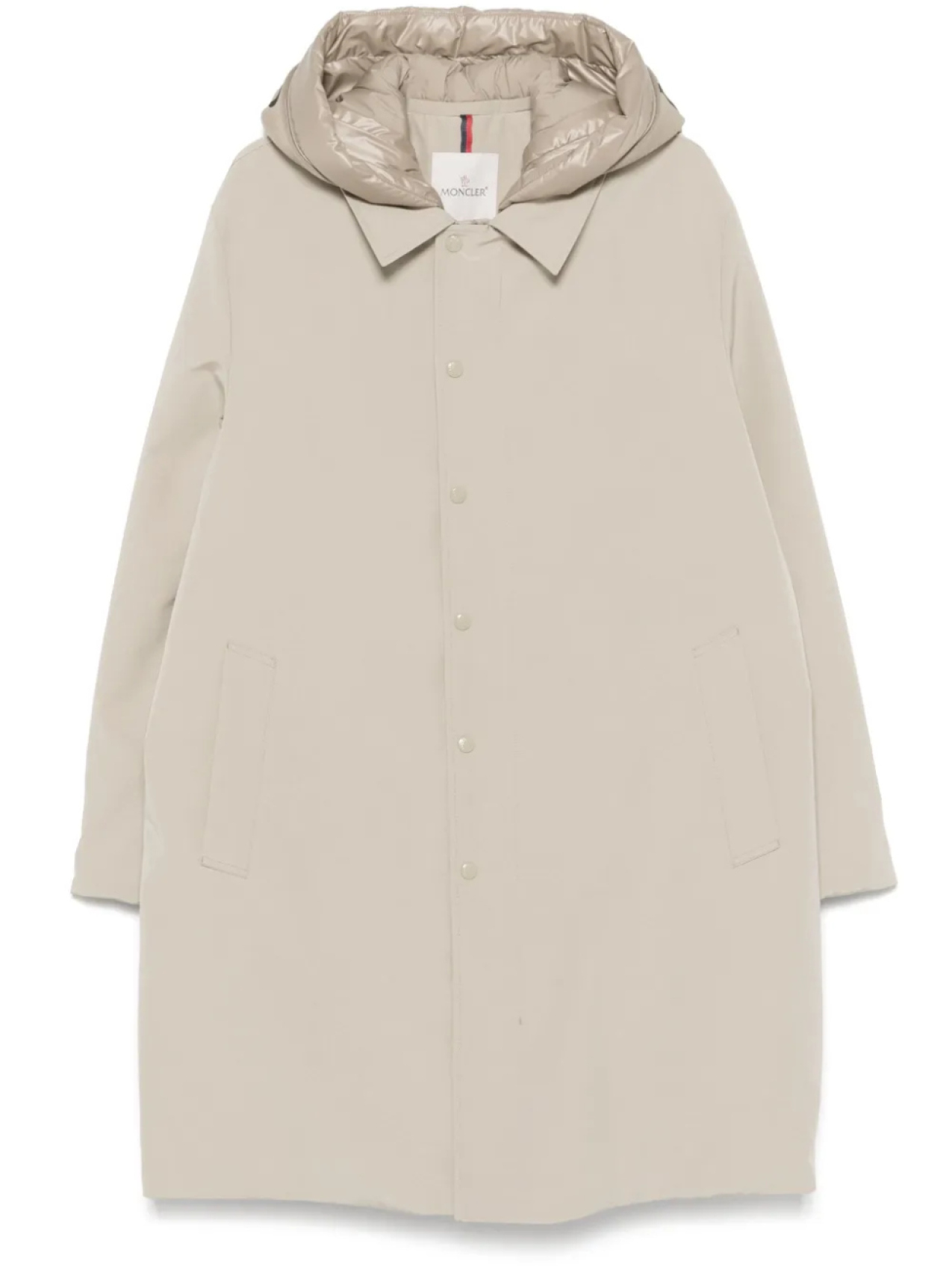 

Пальто Moncler Miroir, нейтральный