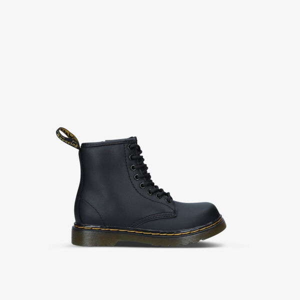 

1460 кожаные ботильоны на шнуровке 6-9 лет Dr. Martens, черный