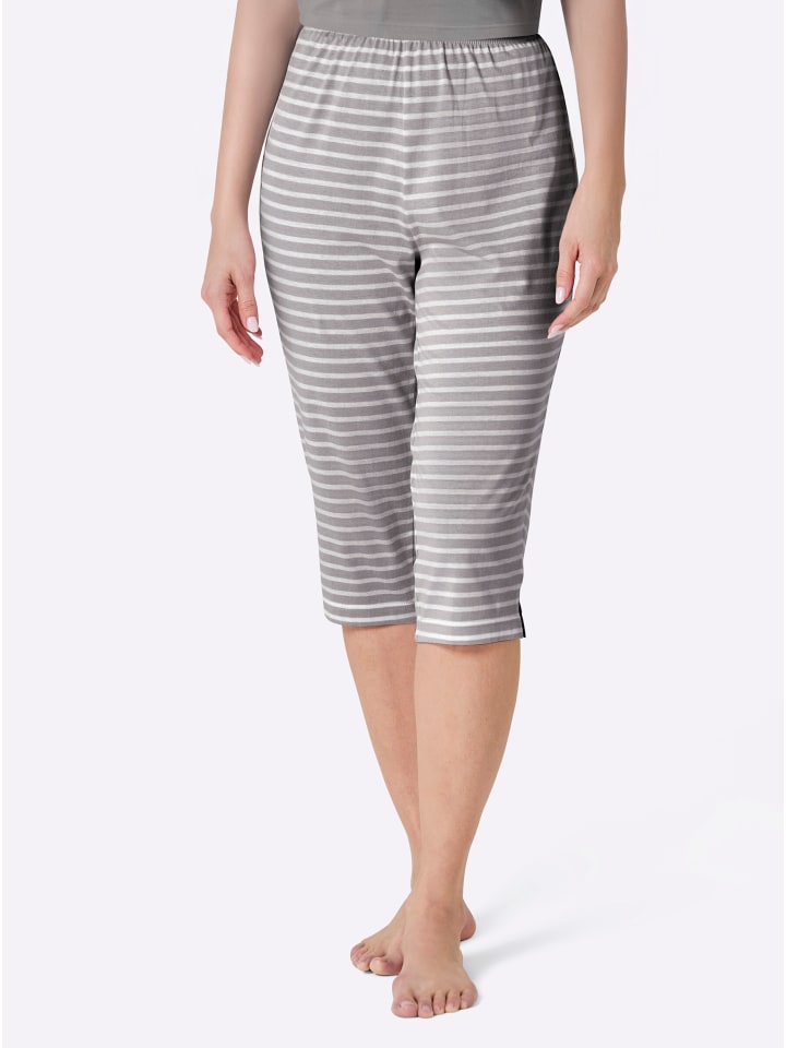 

WITT WEIDEN Брюки-капри в серо-белую полоску