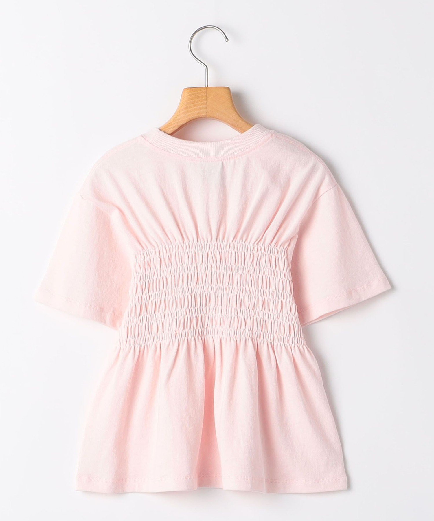 Футболка с коротким рукавом RUSSELL ATHLETIC: 140-150 см / с принтом и сборками SHIPS KIDS, Pink — фото 4