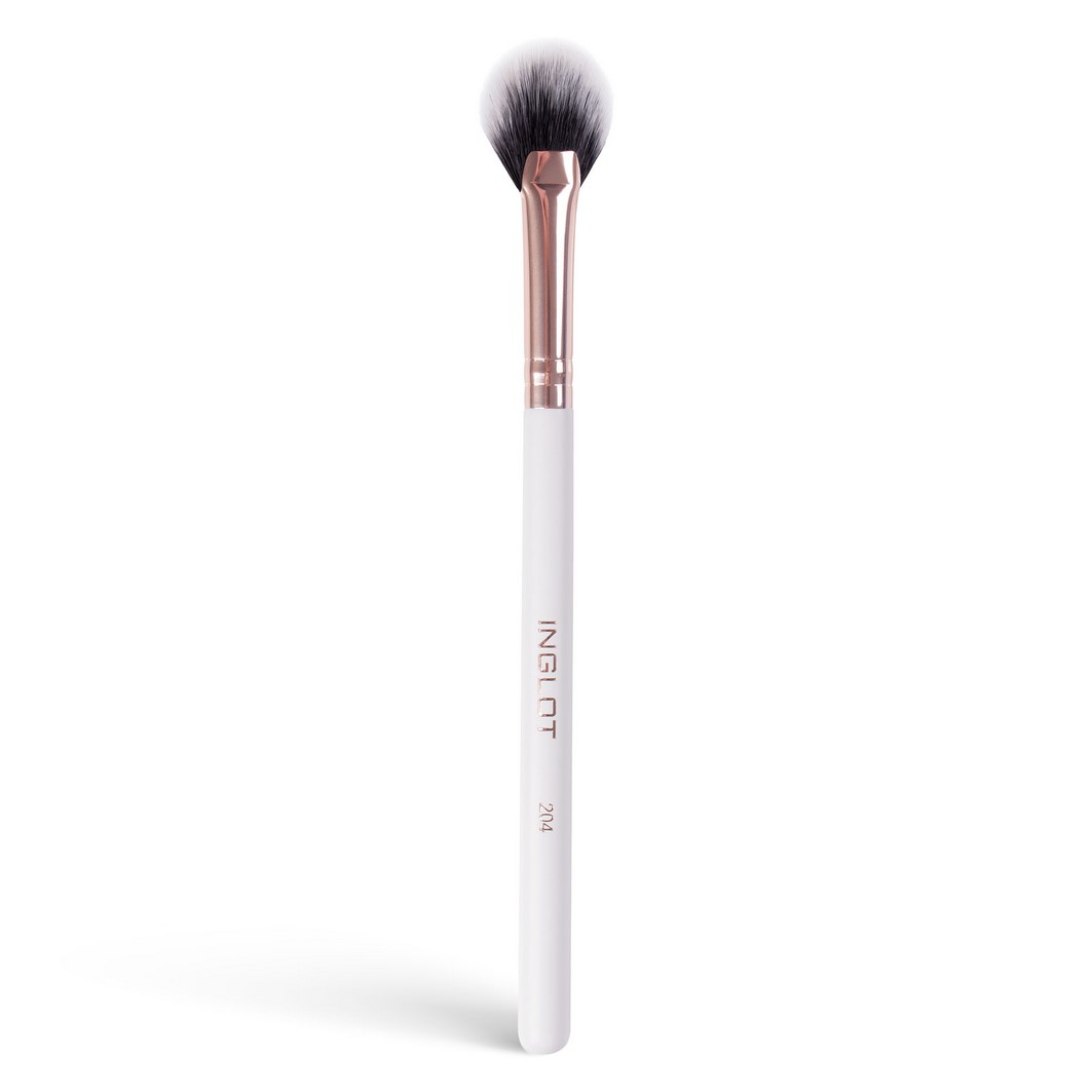 

Кисть для хайлайтера makeup brush nr 204 Inglot, количество 1 шт.