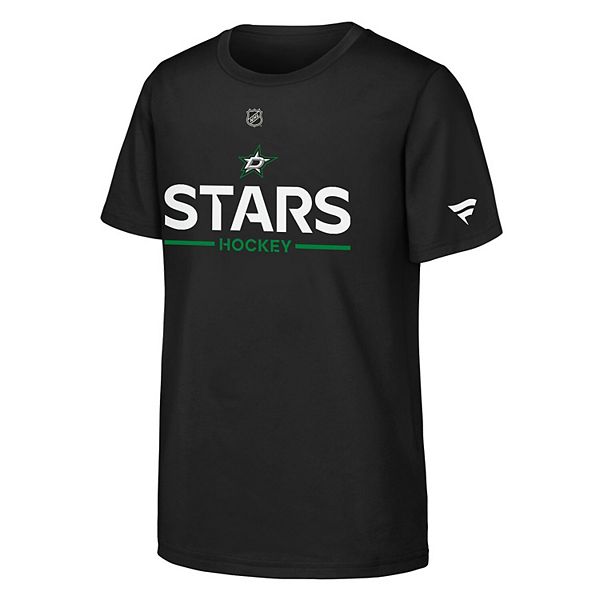 

Футболка Youth Dallas Stars Authentic Pro Wordmark черная Fanatics