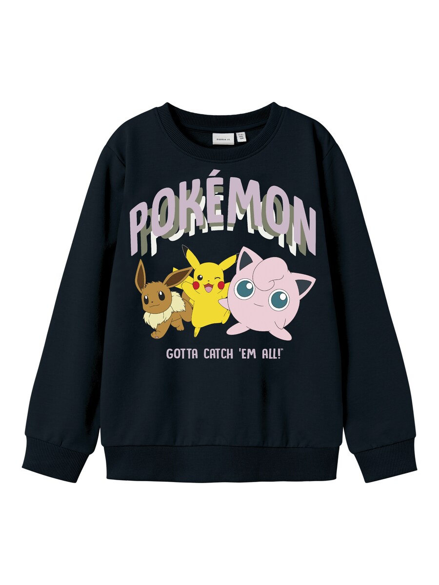 

Худи NAME IT Sweatshirt NKFJIMA POKEMON, черный