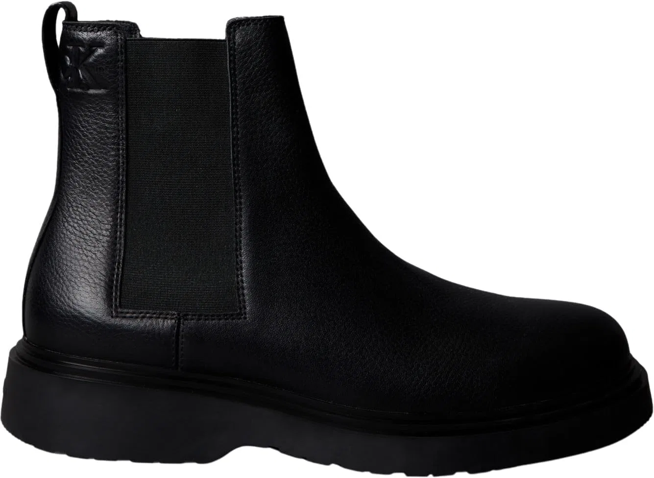 Мужские ботинки Calvin Klein Combat ESS Chelsea LTH Ym0ym01374 средней высоты, Black Triple Black