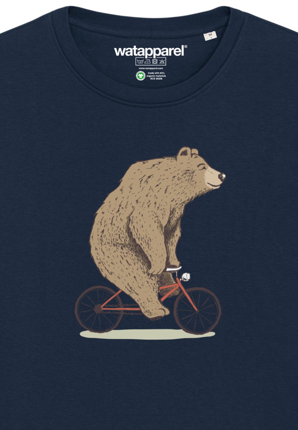 

Толстовка FAHRRADBÄR watapparel, темно-синий