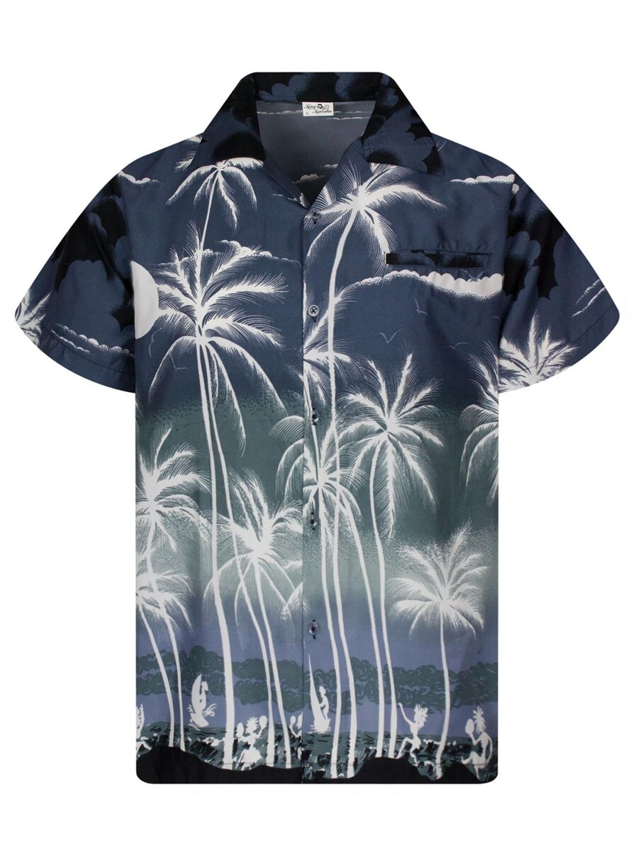

Рубашка King Kameha Beach Negative, черный