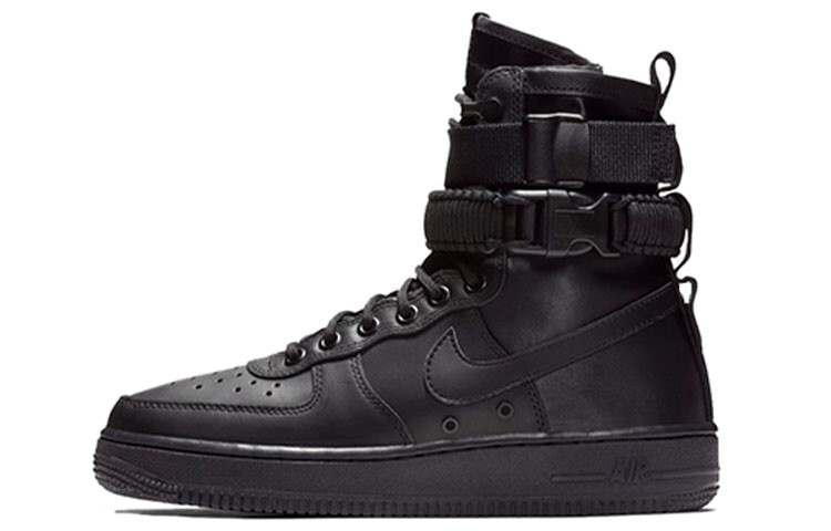 

Кроссовки Nike Air Force 1 Triple Black Leather Women's