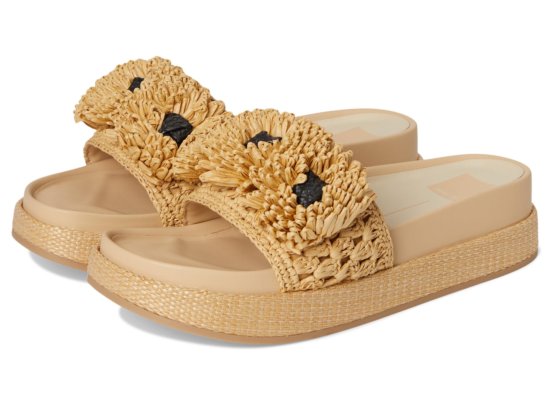 Сандалии Dolce Vita Sidona Flower, цвет Light Natural Raffia