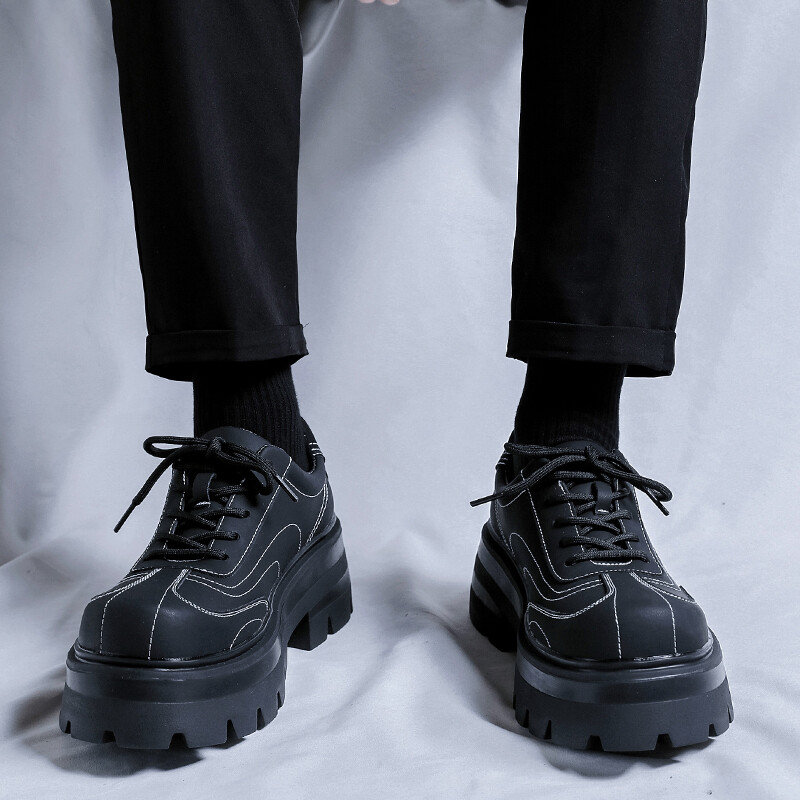 

Туфли Men"s Casual Men Low-Top черный Luomaike