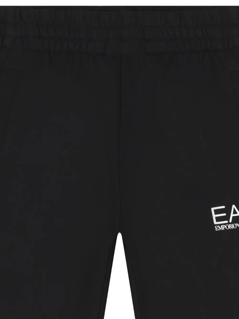 Спортивные брюки с логотипом Emporio Armani Kids, черный — фото 3