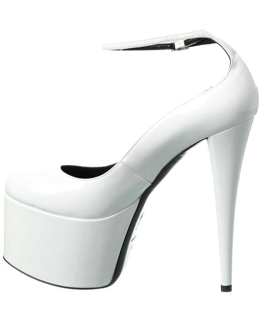 Giuseppe Zanotti Yana 90 Platform Pump, белый — фото 2