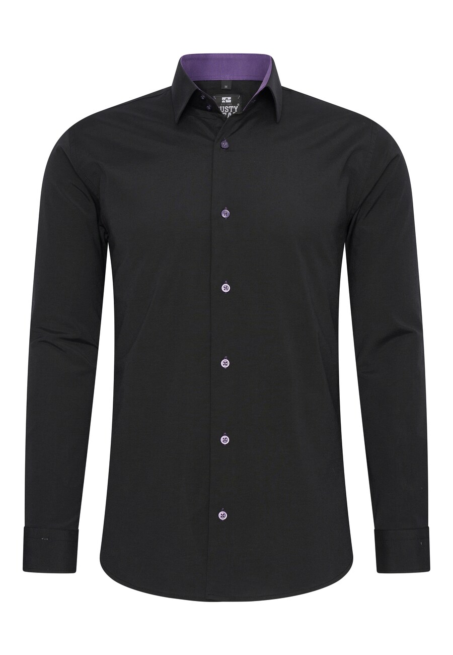 

Повседневная рубашка Rusty Neal Regular fit Button Up Shirt, черный