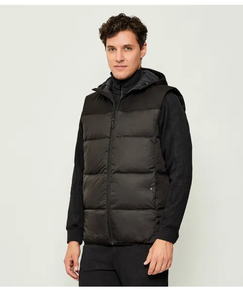 

Пуховик без рукавов ow_block-x Regular fit Boss Green, черный