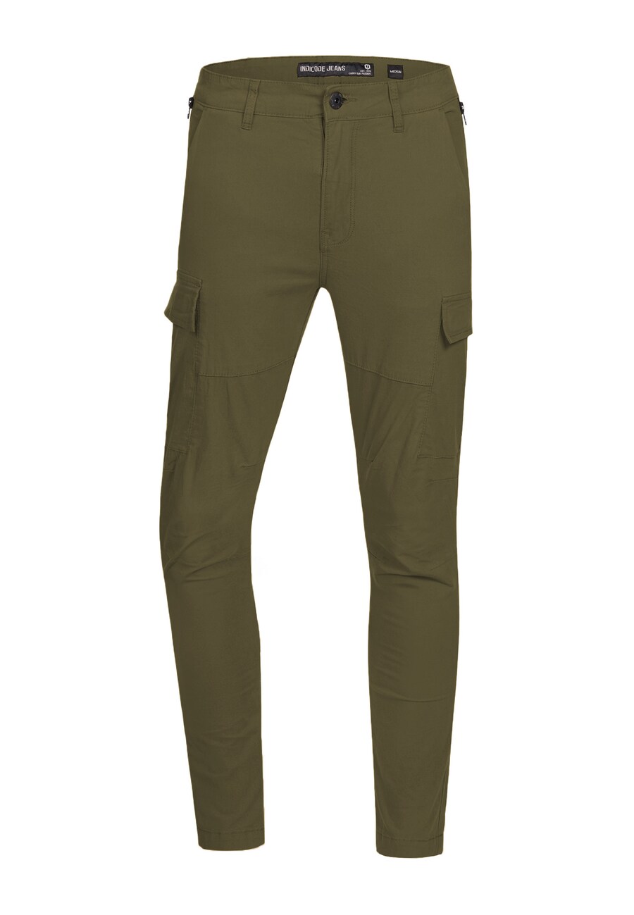 

Облегающие брюки-карго INDICODE JEANS Mathews, хаки