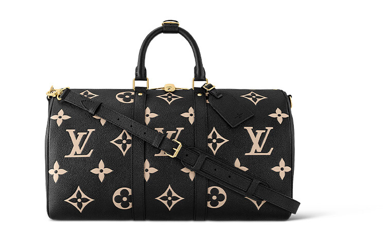 

Сумка дорожная Louis Vuitton мужская, черный / кремовый