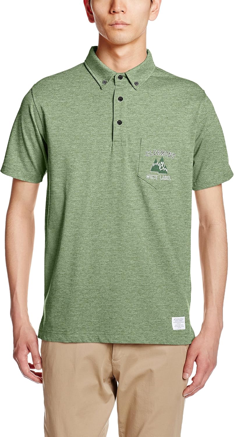 

Футболка-поло Goldenbear с коротким рукавом, хаки