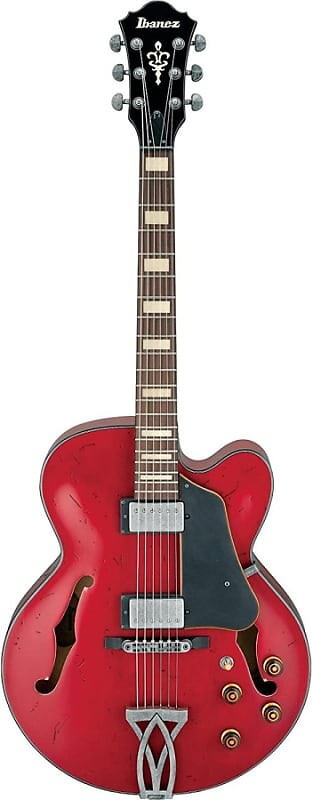 

Электрогитара Ibanez AFV10A Artcore Vintage Series Transparent Cherry Red Low Gloss