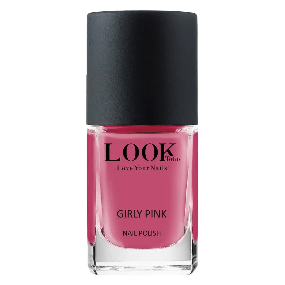 Веганский лак для ногтей «Girly Pink» от Look to go Look To Go