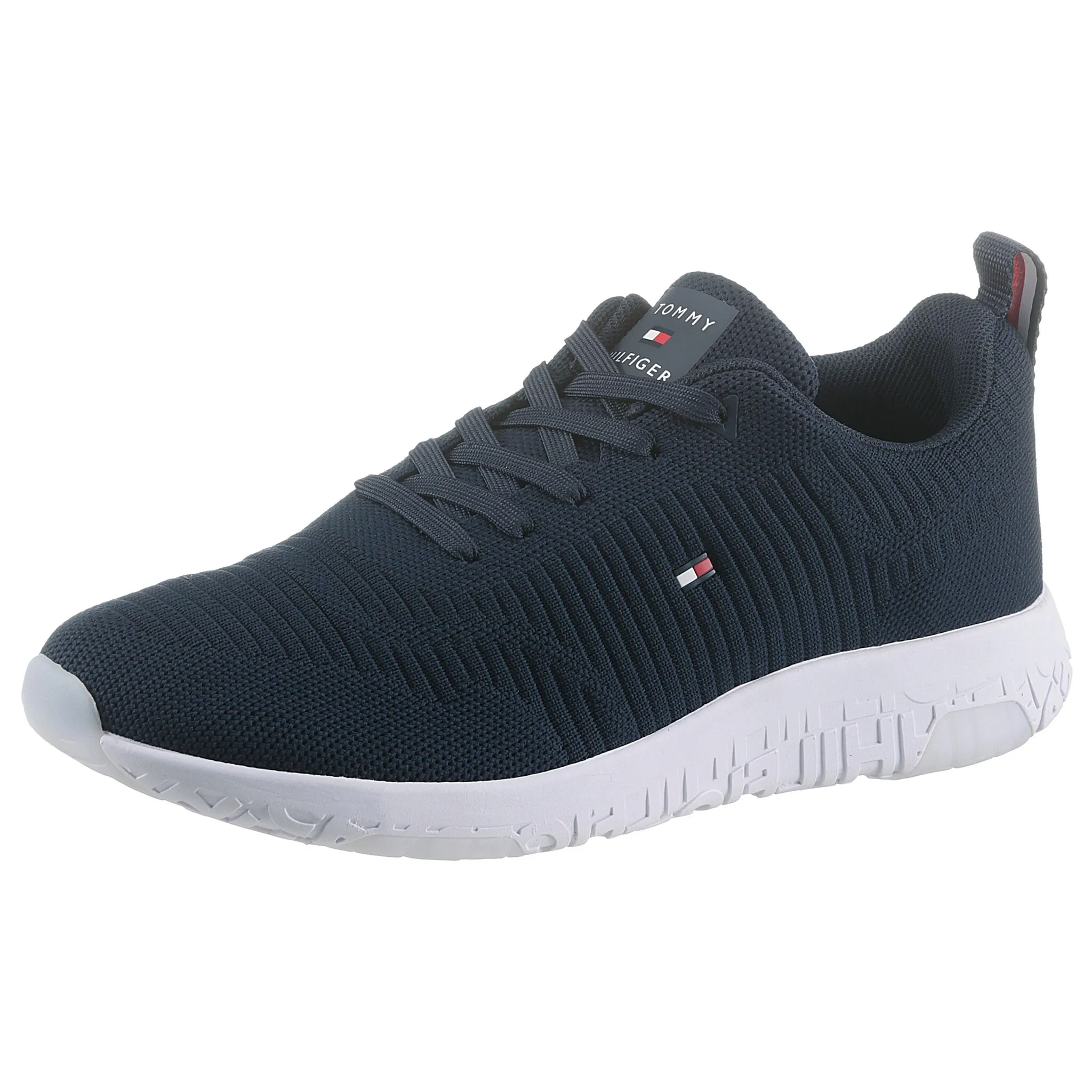 

Кроссовки Tommy Hilfiger "CORPORATE KNIT RIB RUNNER", синий
