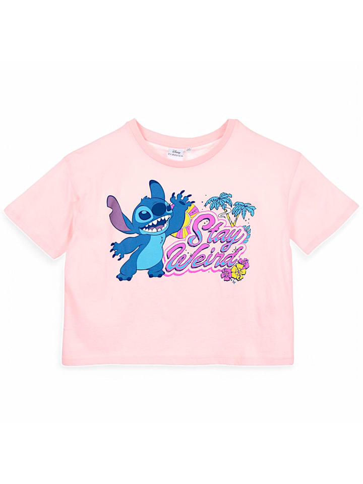 

Футболка Lilo & Stitch, розовый