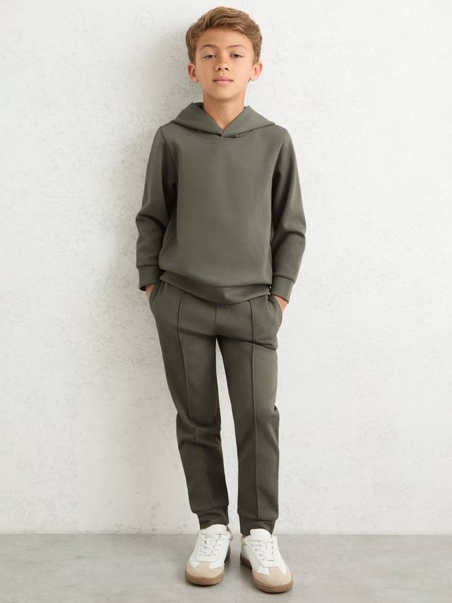 

Детская толстовка с длинным рукавом Fabien Reiss, Dark Sage