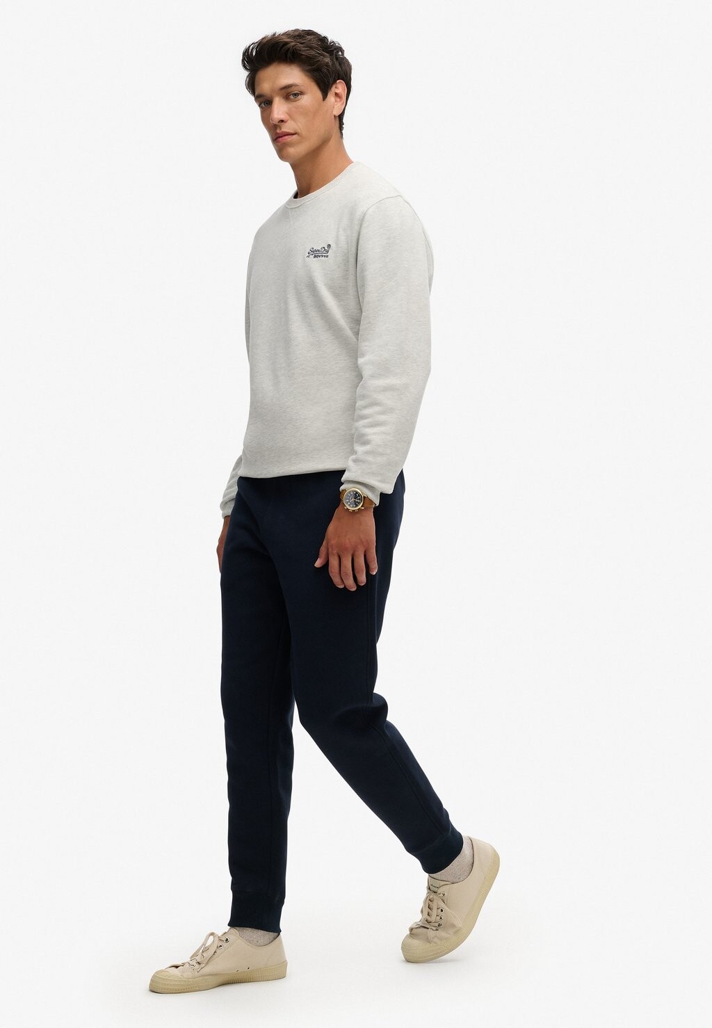 

Спортивные брюки ESSENTIAL LOGO JOGGERS Superdry, синий