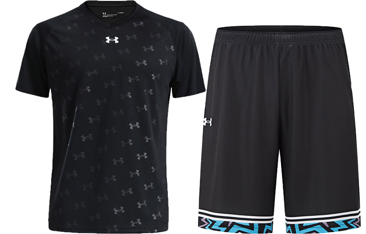 

Повседневная спортивная одежда мужская черная Under Armour