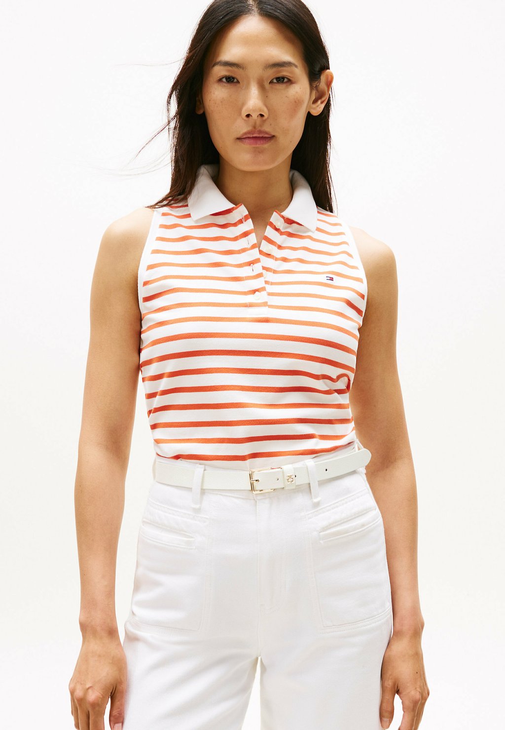 

Поло 1985 SLEEVELESS Tommy Hilfiger, слоновая кость