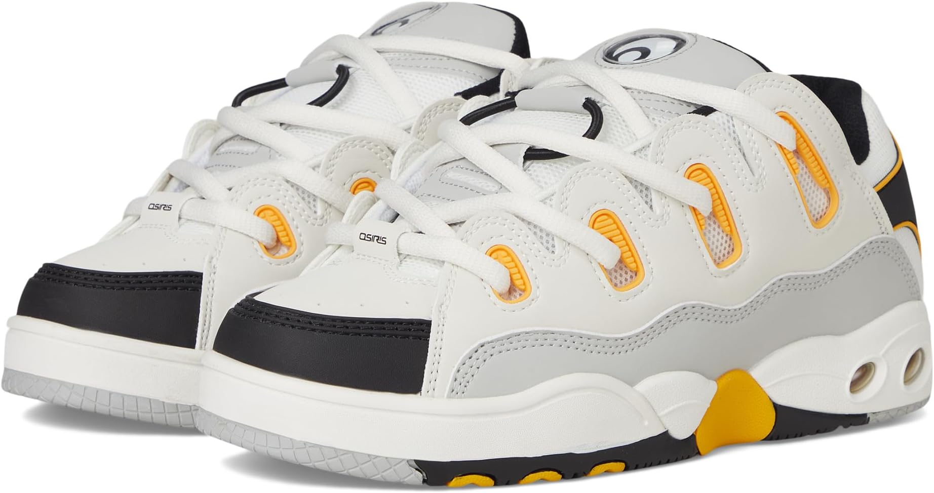 

Кроссовки Osiris D3 OG, цвет White/Grey/Yellow