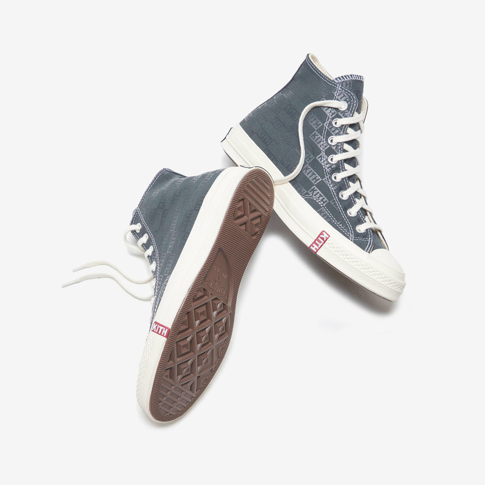 Кроссовки Kith x Converse Chuck Taylor All Star 1970, цвет Scarab AOP — фото 4