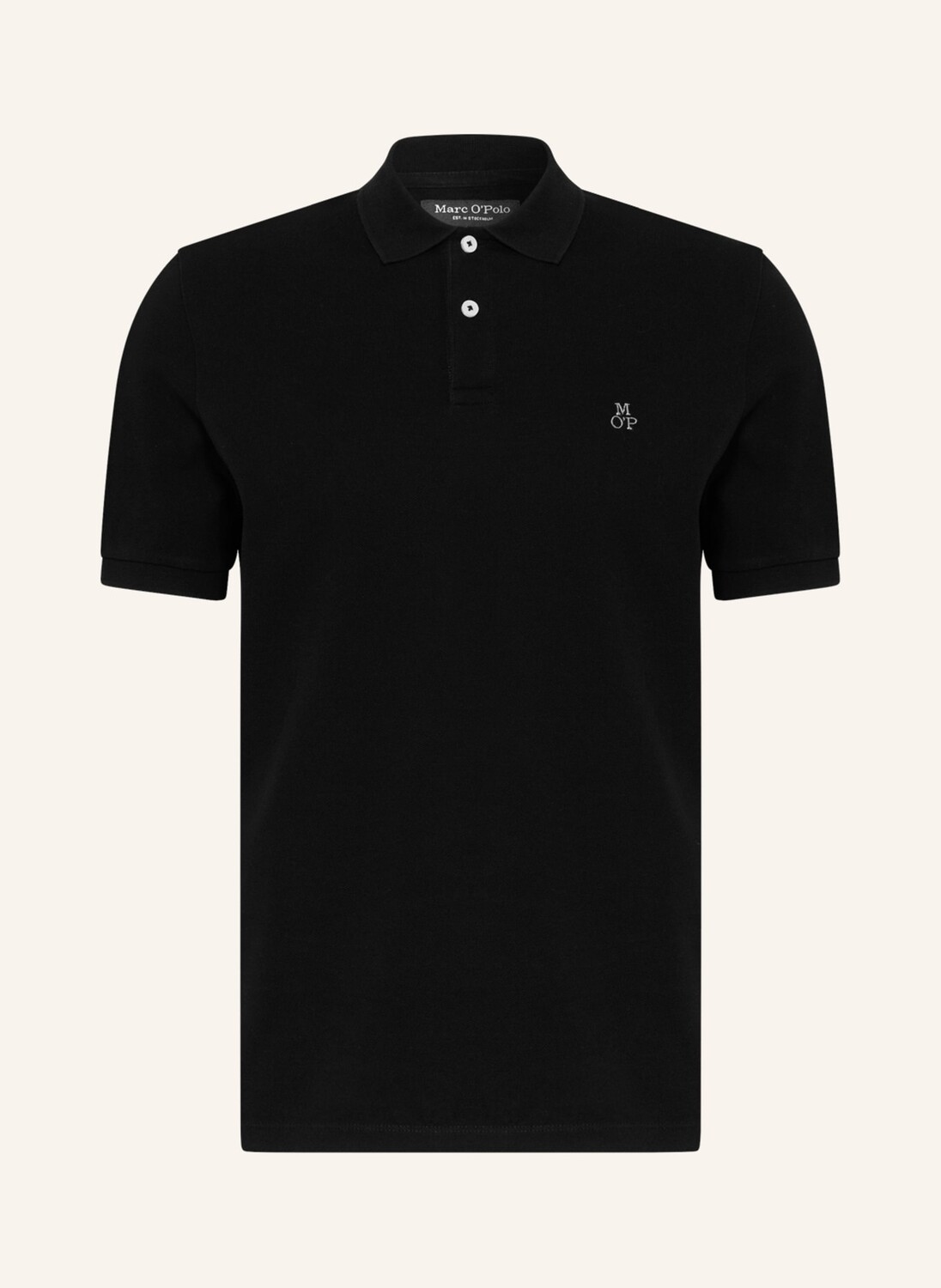 

Рубашка поло Marc O'Polo Piqué Regular Fit, черный