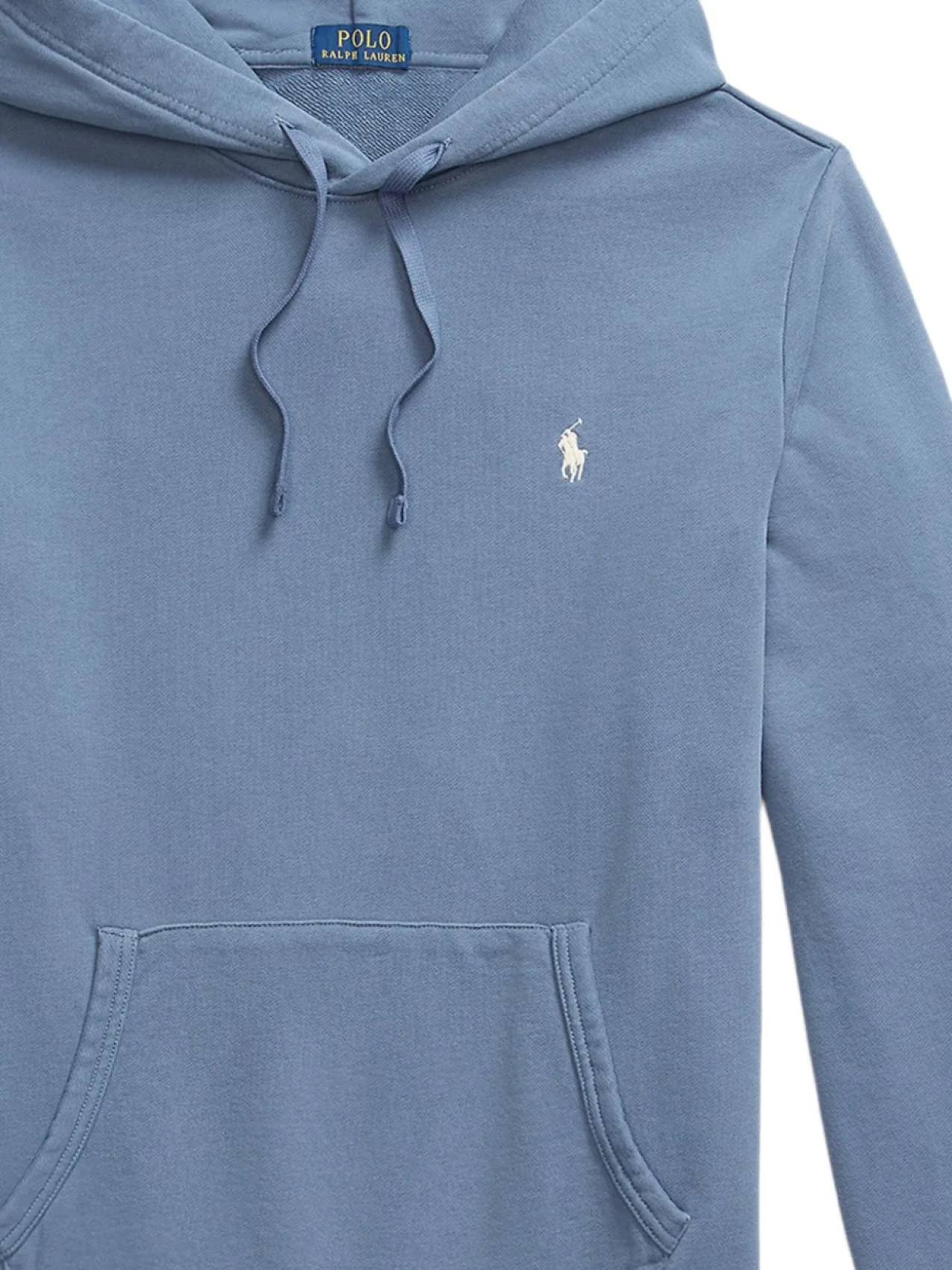 Polo Ralph Lauren худи с кулиской, синий — фото 2