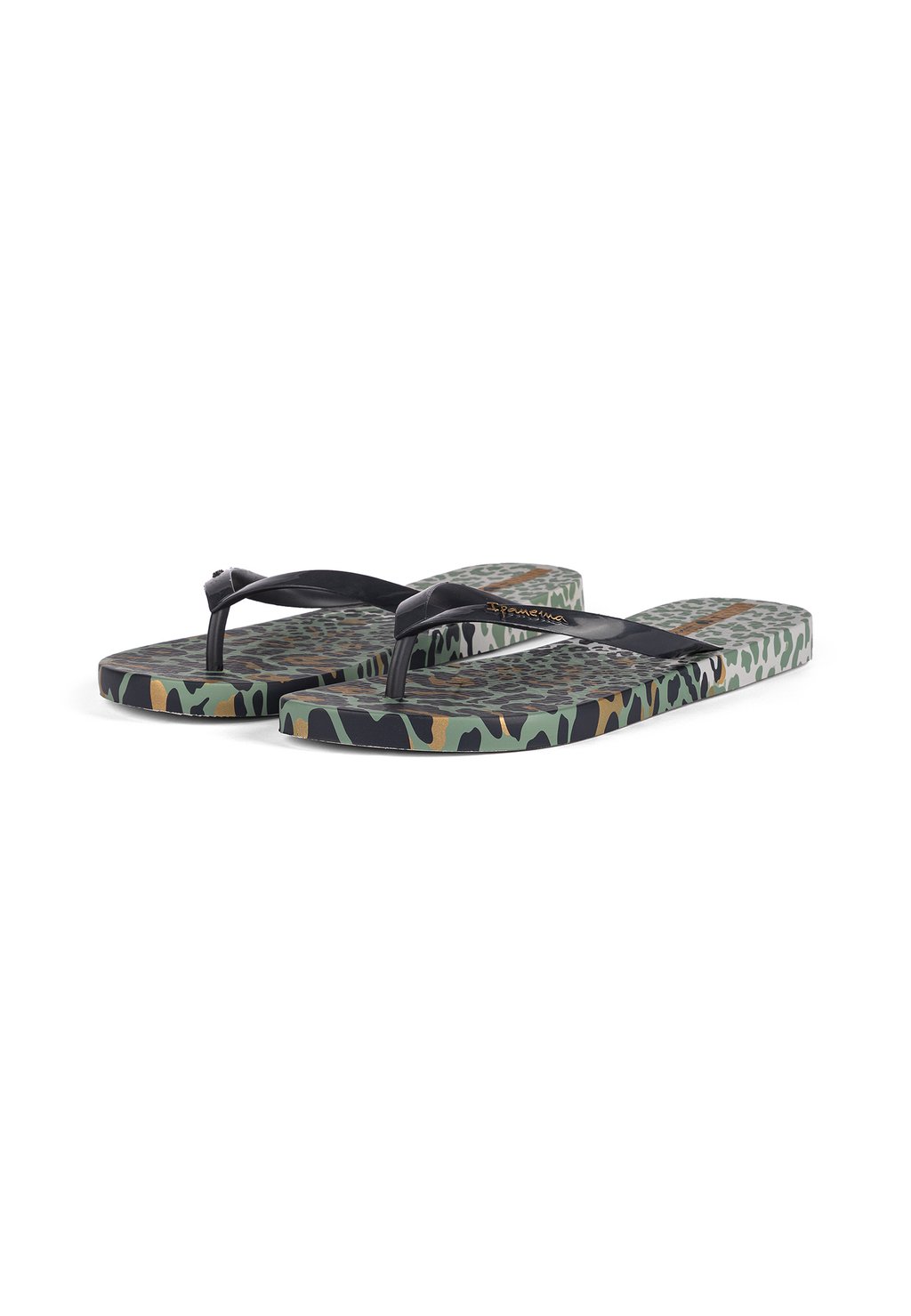 Шлепанцы ZEHENTRENNER ANIMAL PRINT - T-bar sandals Ipanema, светло-зеленый — фото 3