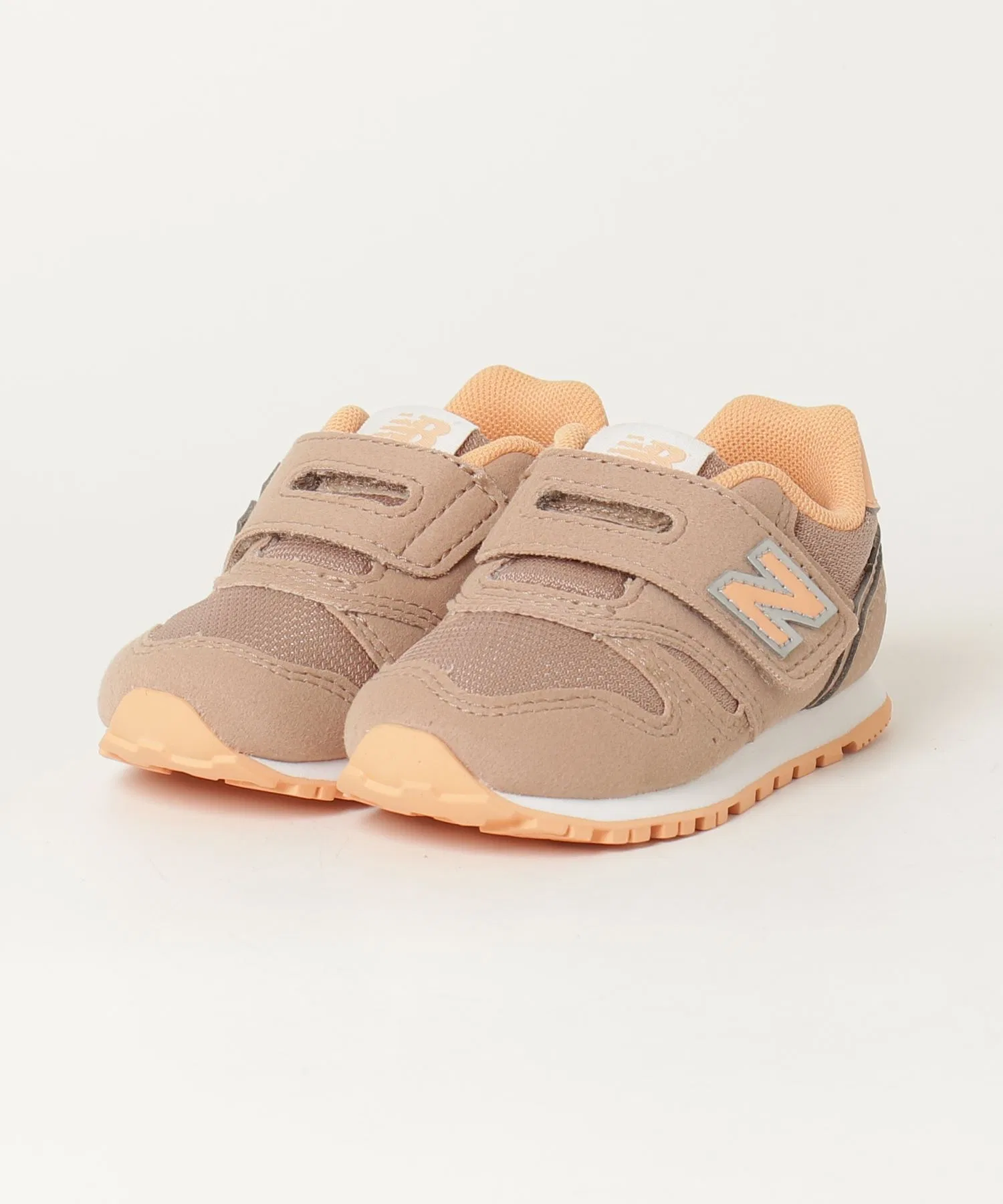 Детские кроссовки New Balance 373 для малышей коричневые — фото 2