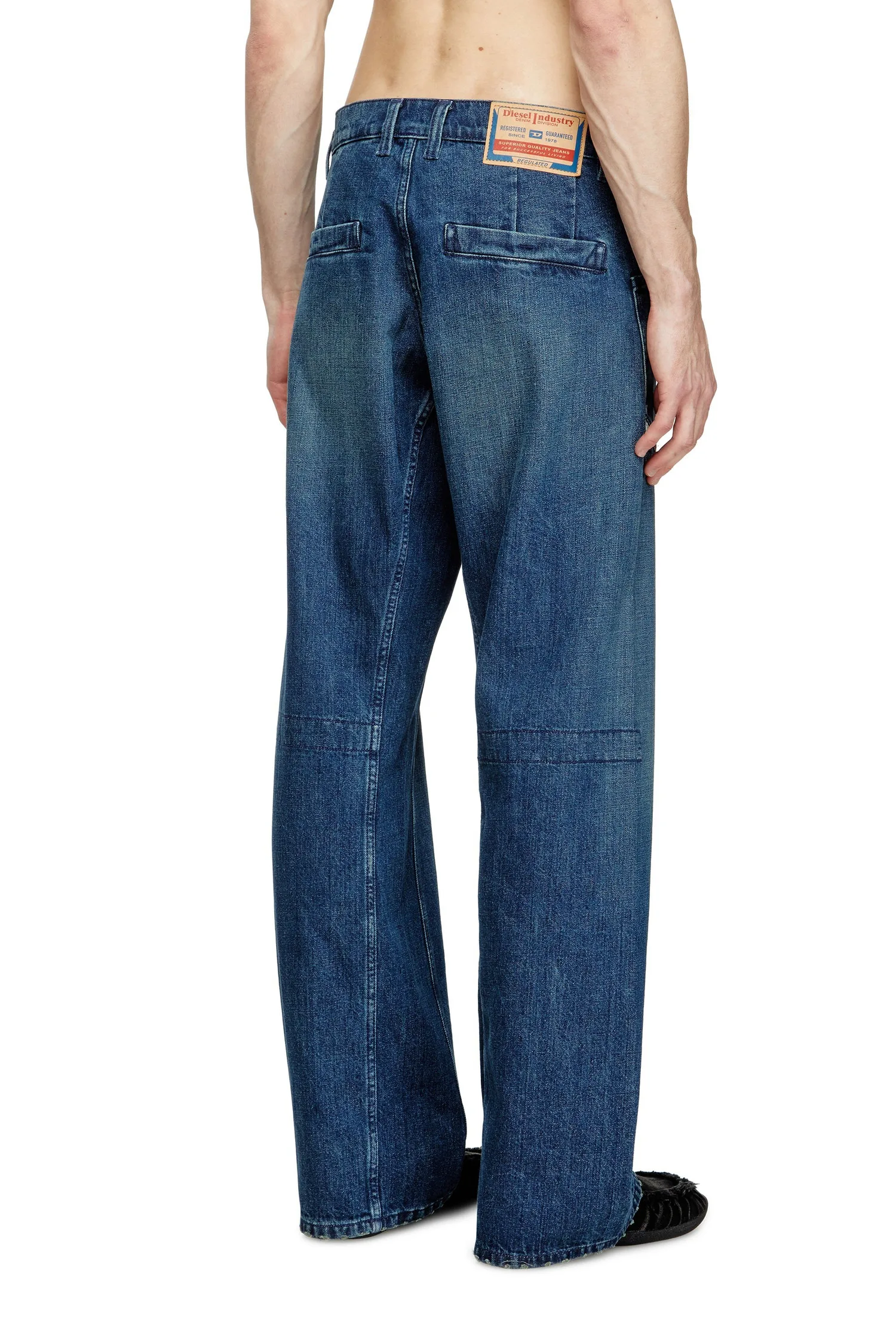 Мужские свободные джинсы D-Zeta, размер L.30 Diesel, Indigo Blue — фото 2