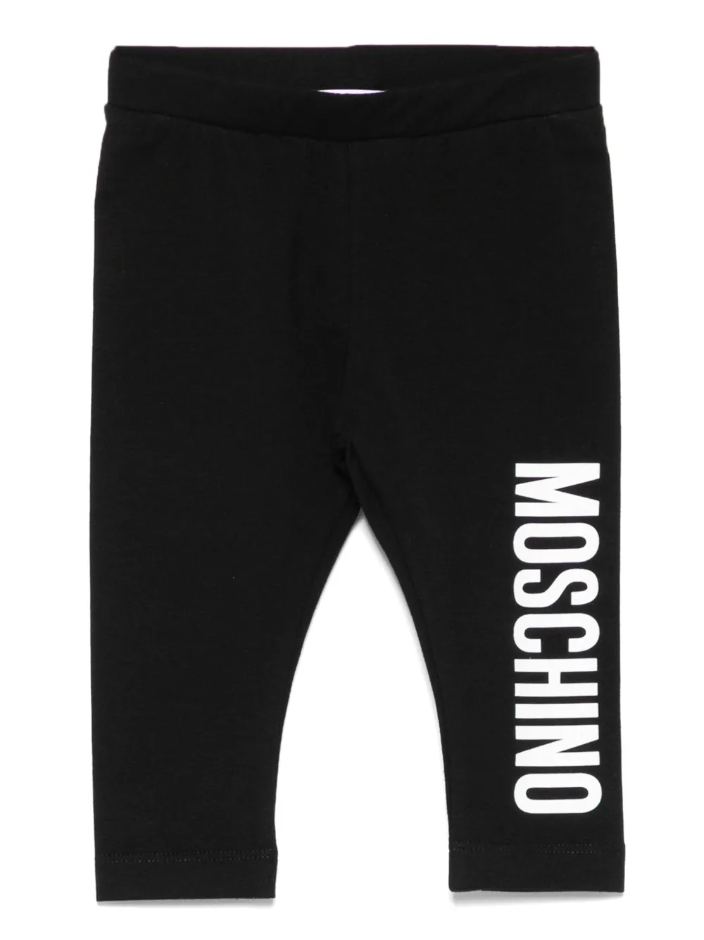 

Леггинсы с логотипом Moschino Kids, черный