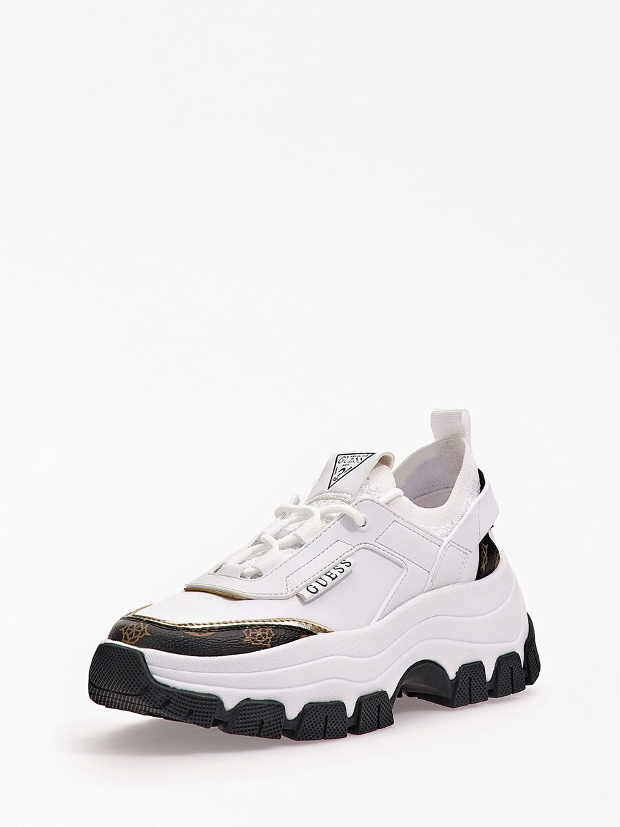 Повседневные кроссовки GUESS Sneakers Braydin, белый — фото 2