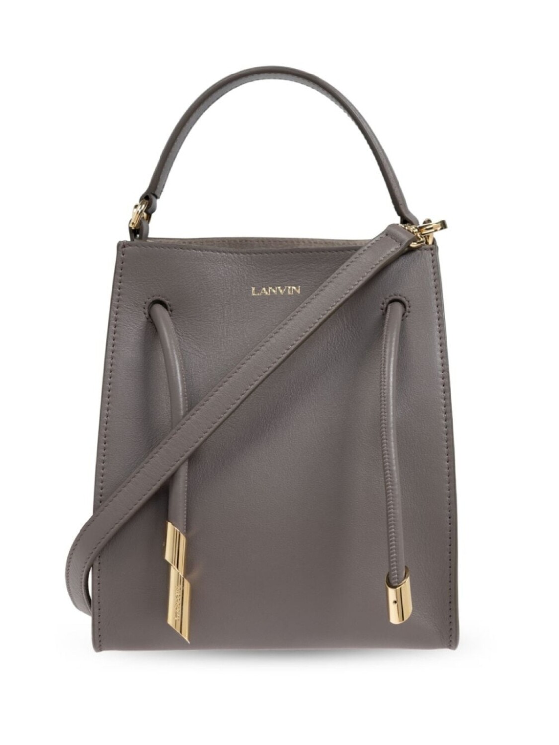 

Lanvin сумка-тоут с завязками, серый