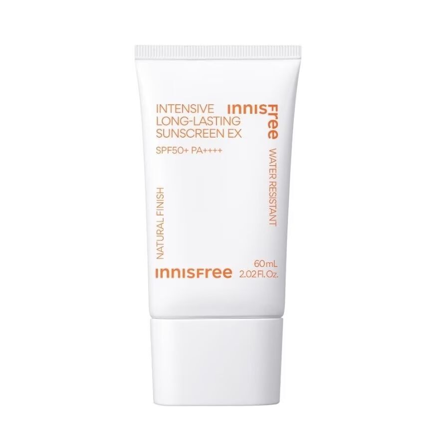 

Innisfree Интенсивный солнцезащитный крем длительного действия EX SPF50+ PA++++ 60 мл, White