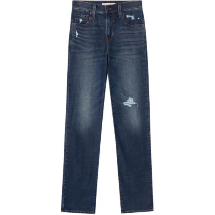 Levis Джинсы женские Medium Blue умеренно прямого кроя